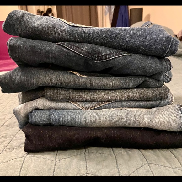 7 jean bundle. Several brands - Picture 3 of 16